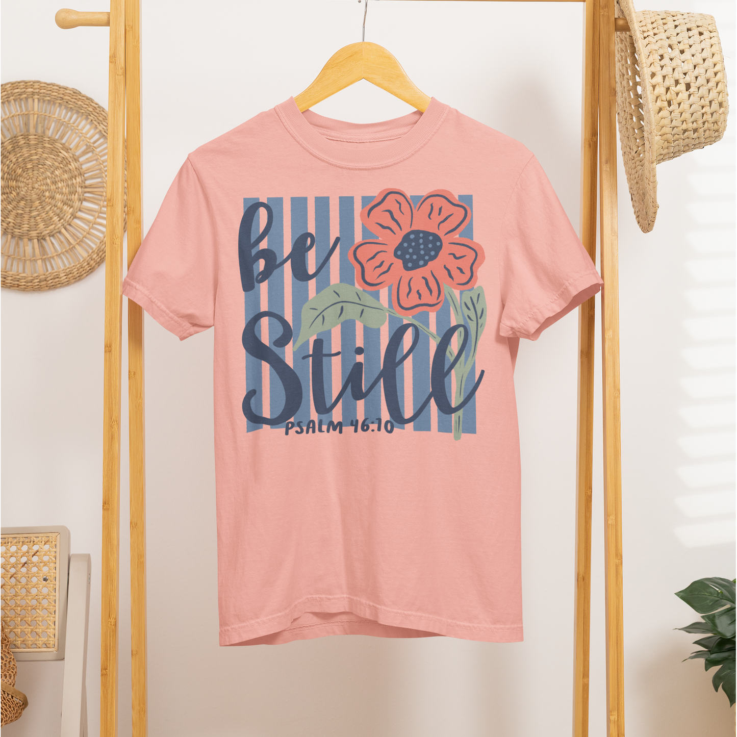 Be Still Floral tee or sweatshirt