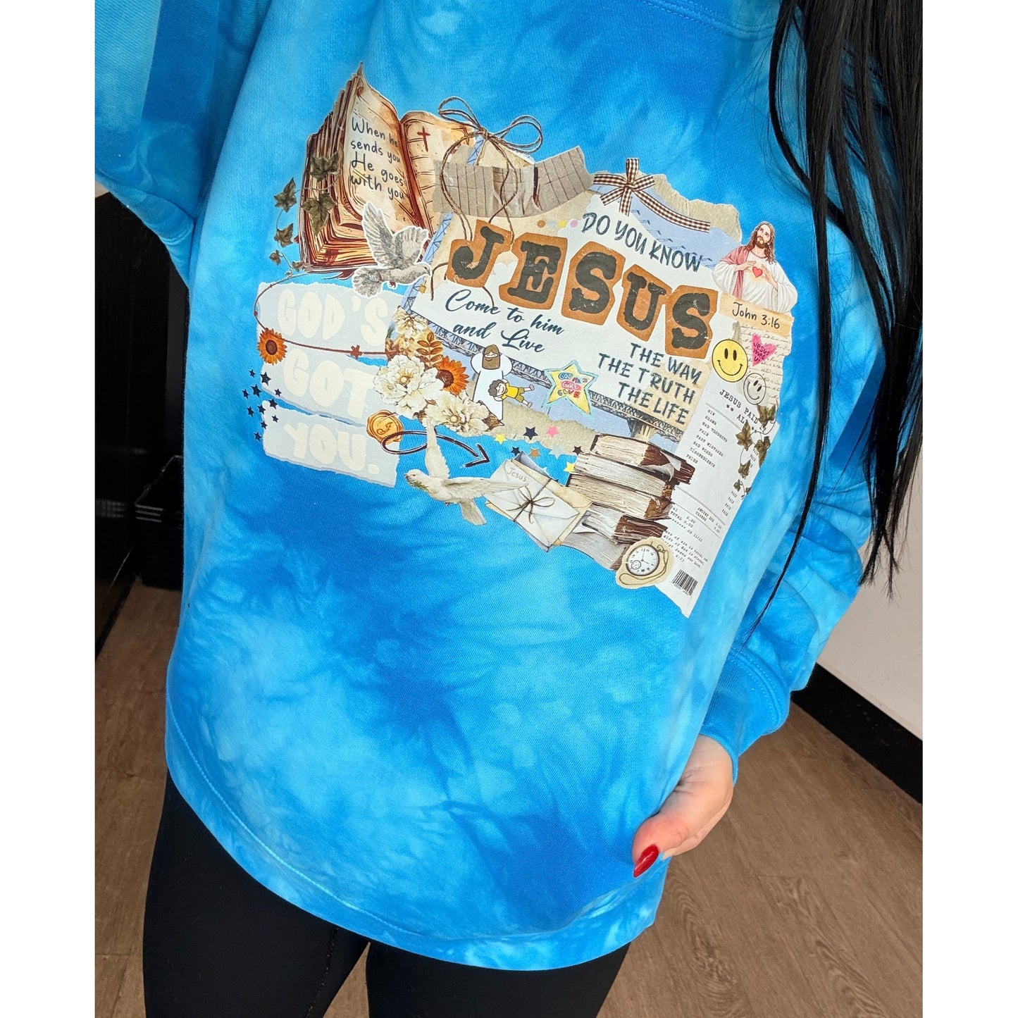 God's Got you, do you know him Christian tee or sweatshirt