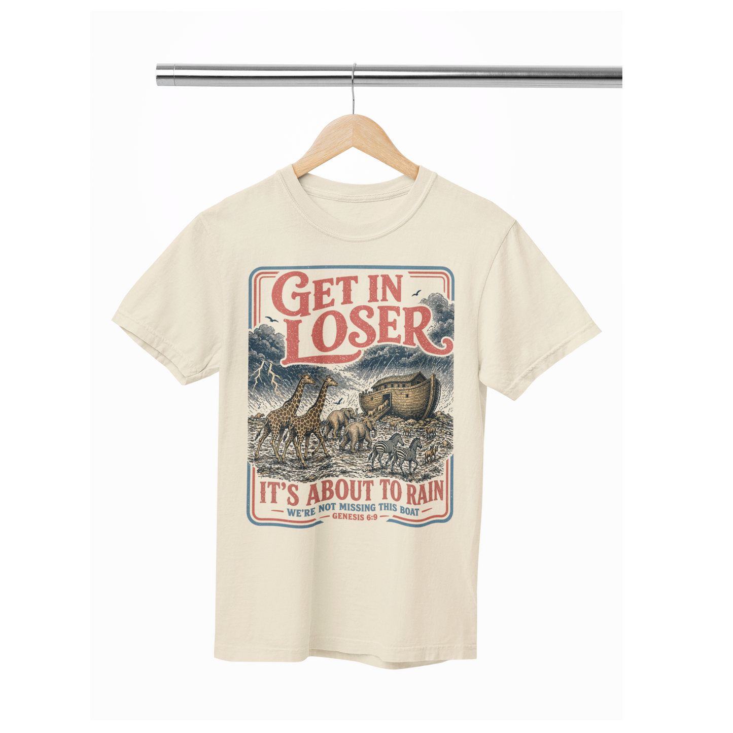 Get in Loser it's about to rain tee or sweatshirt