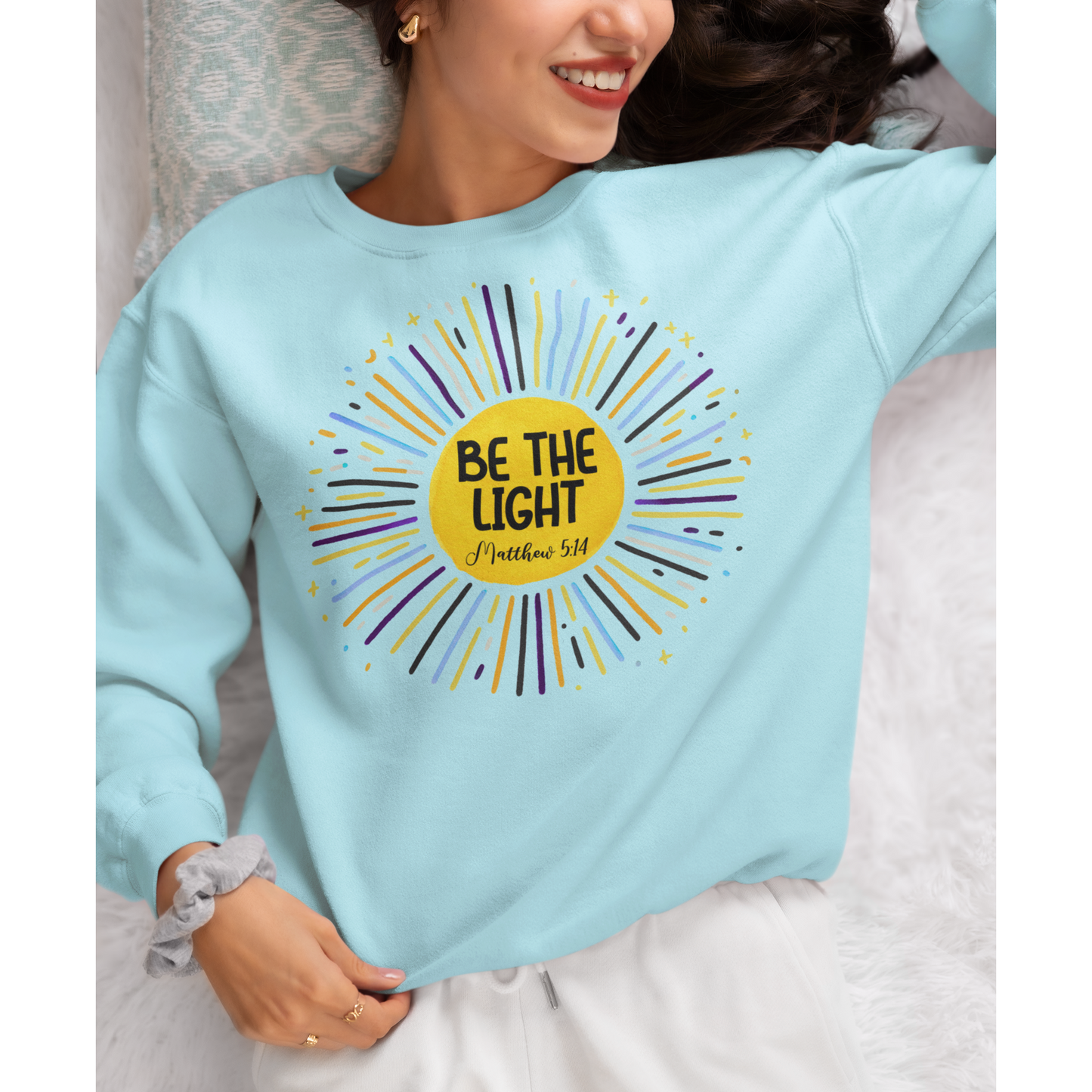 Be the light  tee or sweatshirt