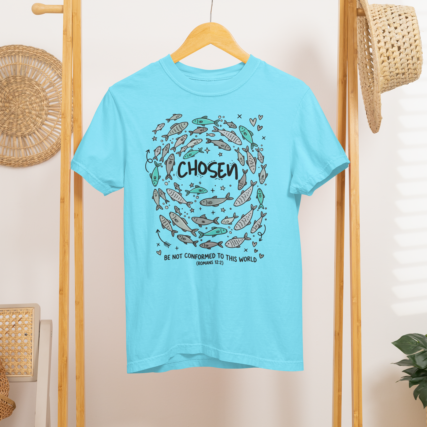 Chosen Fish tee or sweatshirt