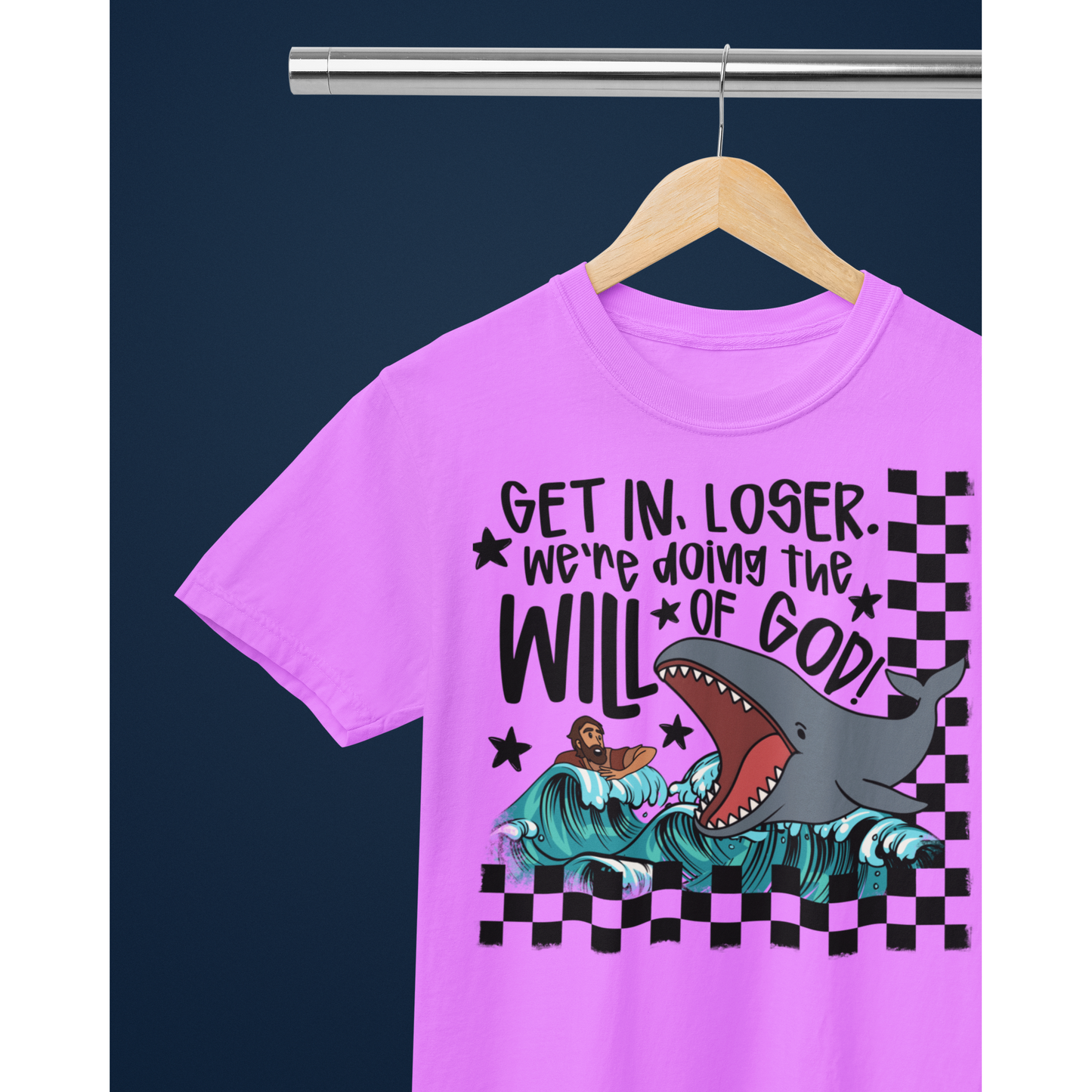 Get in loser Whale Tee or sweatshirt